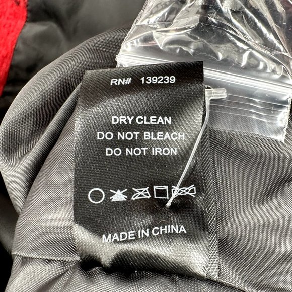 Pomander Place Tuckernuck Austen Shirt Jacket Red Buffalo Check Wool Shacket M - Picture 6 of 7